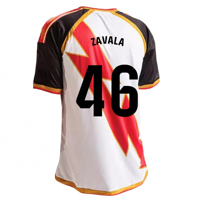 Danxen Mujer Camiseta Andrés Zavala #46 Negro Rojo Blanco Oro 1ª Equipación 2026/27 La Camisa