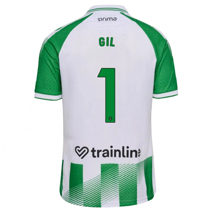 Danxen Mujer Camiseta Noelia Gil #1 Verde Claro Negro Blanco 1ª Equipación 2026/27 La Camisa