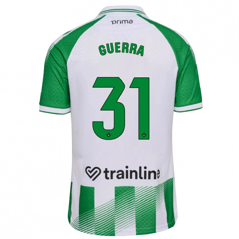 Danxen Mujer Camiseta Ana Guerra Morcillo #31 Verde Claro Negro Blanco 1ª Equipación 2026/27 La Camisa