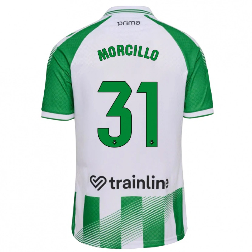 Danxen Mujer Camiseta Ana Morcillo #31 Verde Claro Negro Blanco 1ª Equipación 2026/27 La Camisa