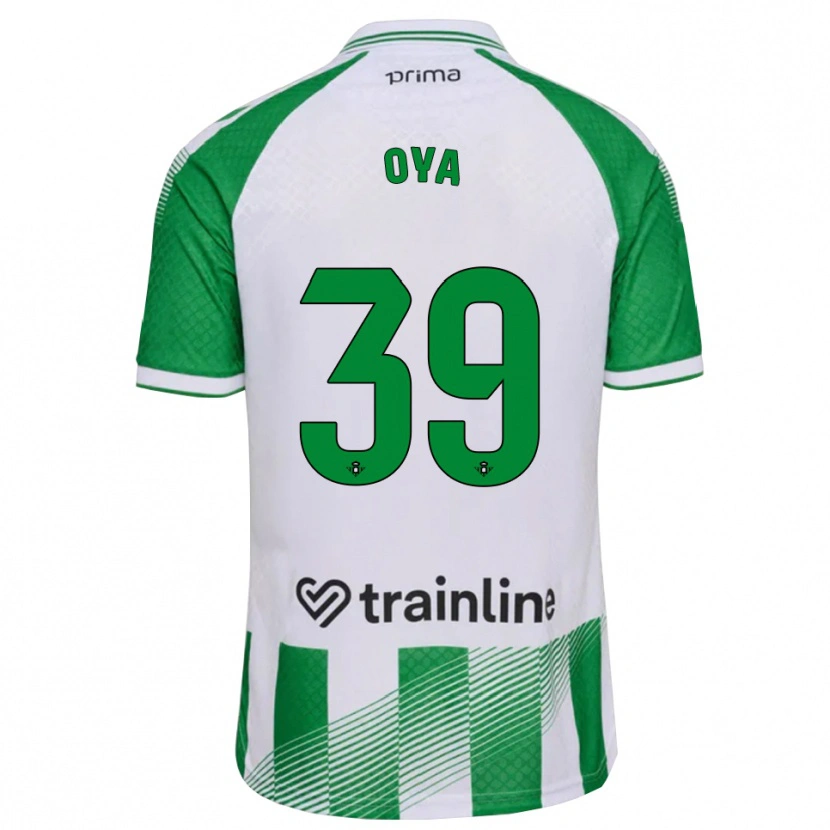 Danxen Mujer Camiseta Rafa Oya #39 Verde Claro Negro Blanco 1ª Equipación 2026/27 La Camisa