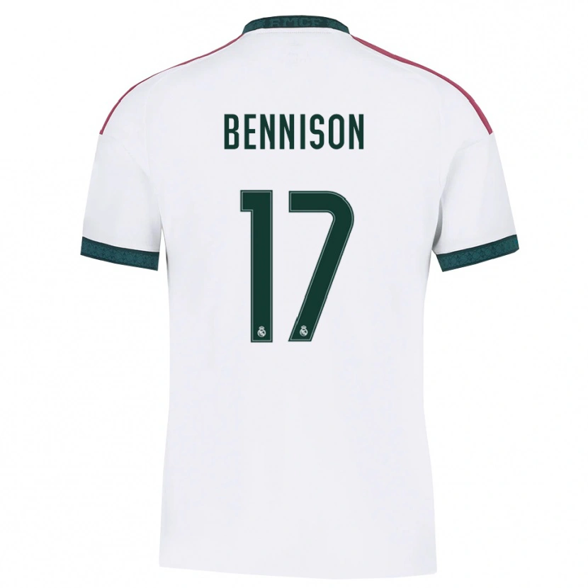 Danxen Mujer Camiseta Hanna Bennison #17 Verde Oscuro Blanco Rojo 1ª Equipación 2026/27 La Camisa