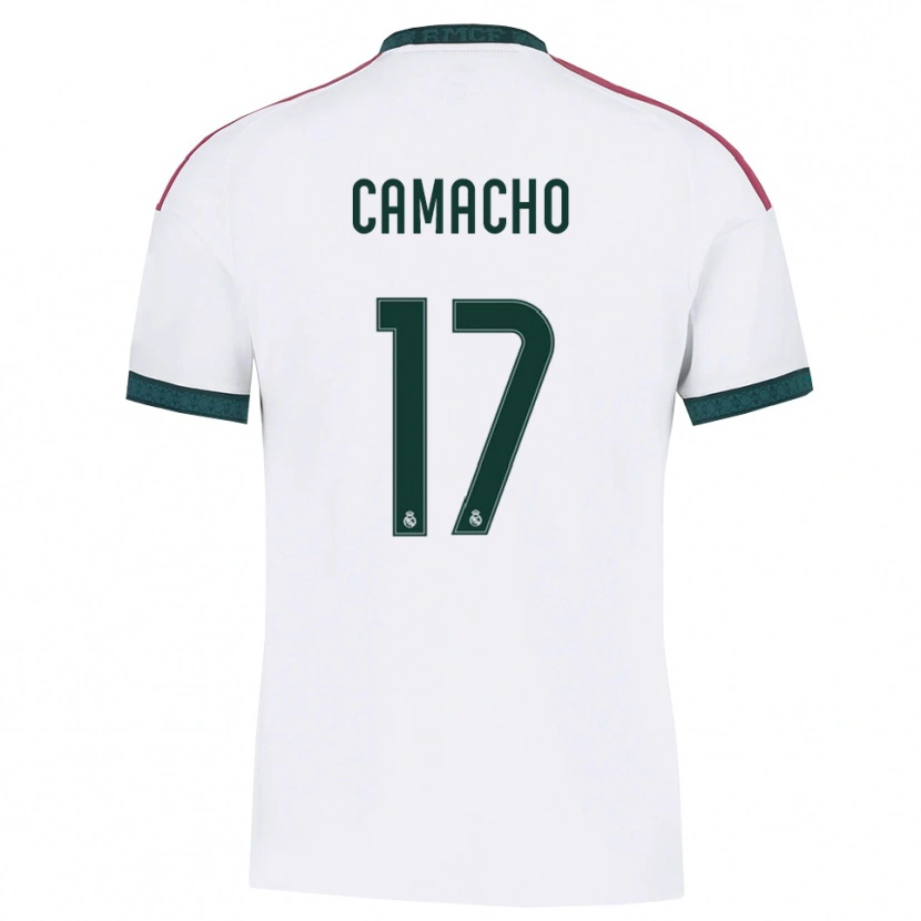 Danxen Mujer Camiseta Carla Camacho #17 Verde Oscuro Blanco Rojo 1ª Equipación 2026/27 La Camisa