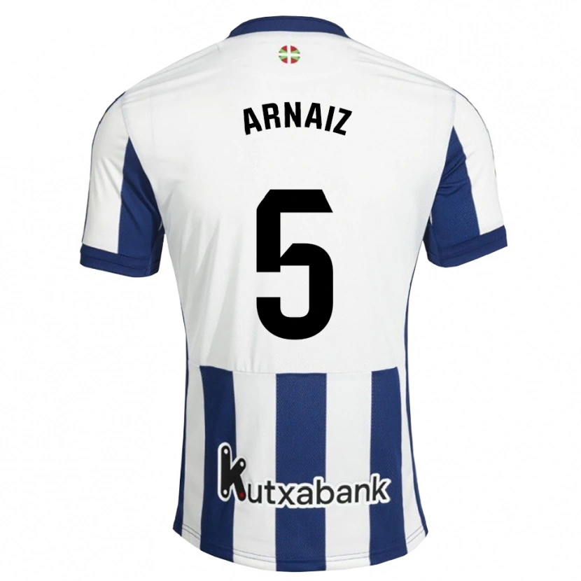 Danxen Mujer Camiseta Iris Arnaiz #5 Azul Marino Blanco Dorado 1ª Equipación 2026/27 La Camisa