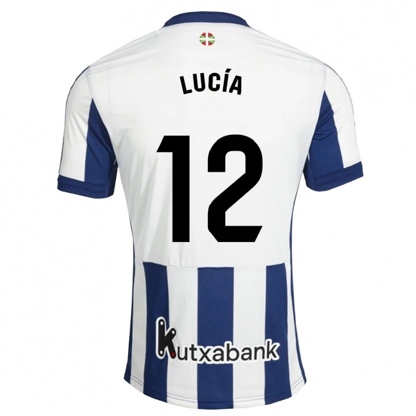Danxen Mujer Camiseta Lucía Rodríguez #12 Azul Marino Blanco Dorado 1ª Equipación 2026/27 La Camisa