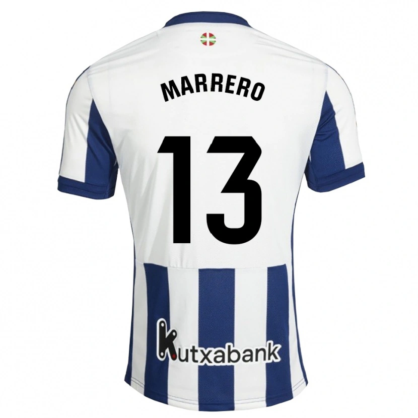 Danxen Mujer Camiseta Unai Marrero #13 Azul Marino Blanco Dorado 1ª Equipación 2026/27 La Camisa