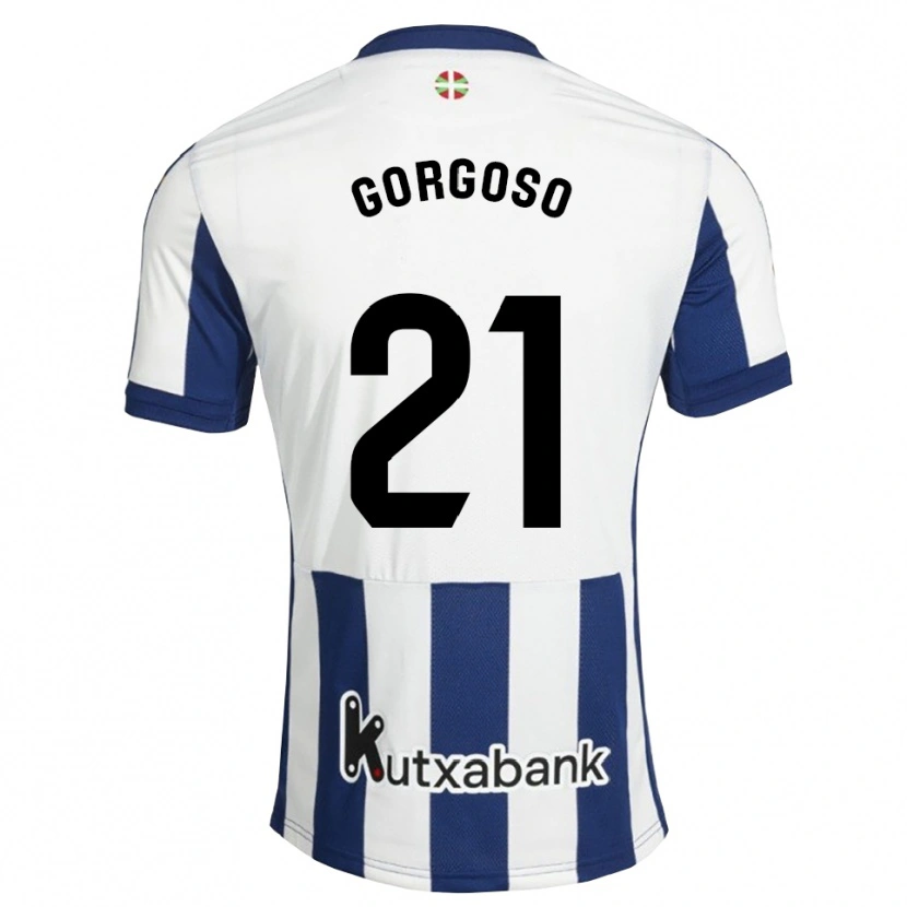 Danxen Mujer Camiseta Emma Ramirez Gorgoso #21 Azul Marino Blanco Dorado 1ª Equipación 2026/27 La Camisa