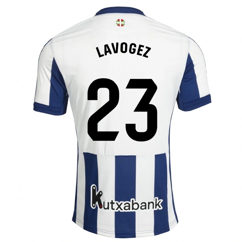 Danxen Mujer Camiseta Claire Lavogez #23 Azul Marino Blanco Dorado 1ª Equipación 2026/27 La Camisa