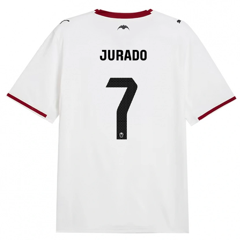 Danxen Mujer Camiseta Marc Jurado #7 Negro Blanco Rojo Amarillo 1ª Equipación 2026/27 La Camisa
