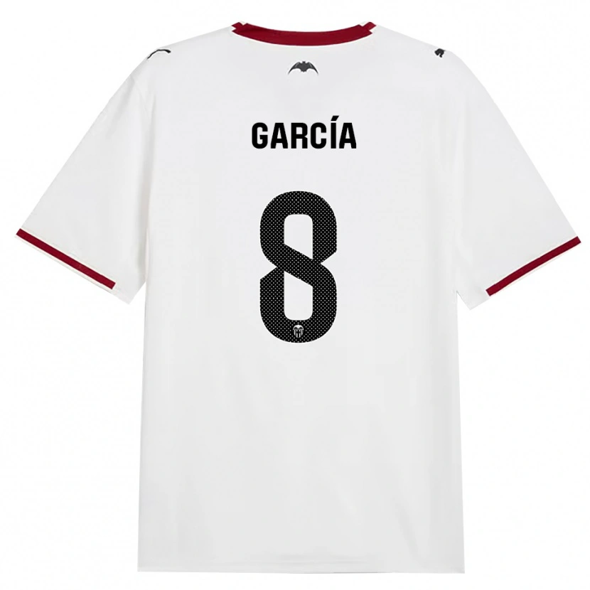 Danxen Mujer Camiseta Víctor García #8 Negro Blanco Rojo Amarillo 1ª Equipación 2026/27 La Camisa