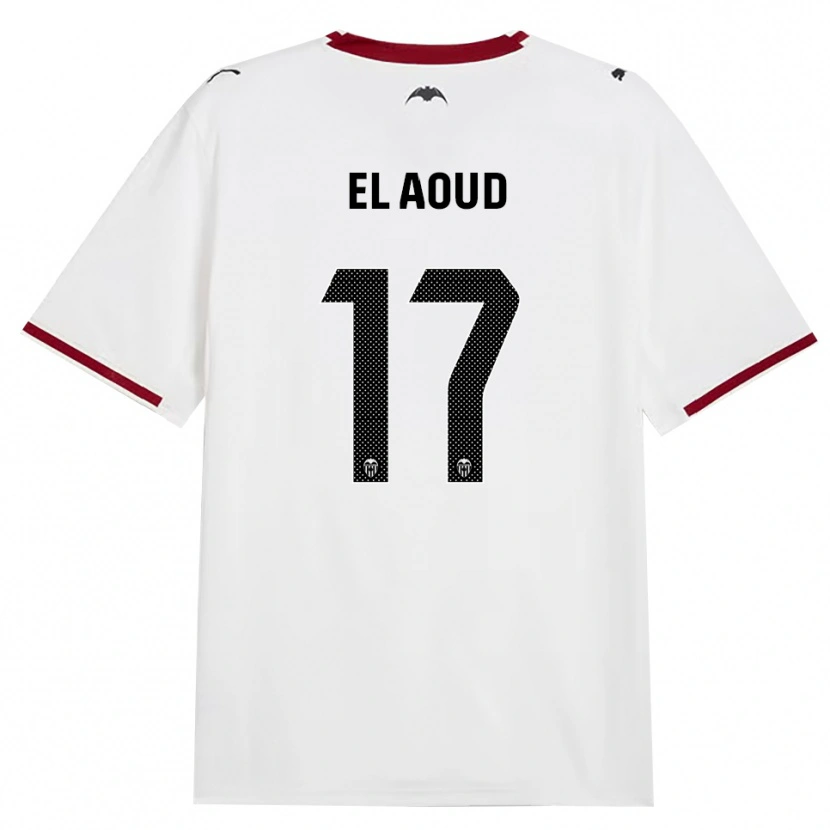 Danxen Mujer Camiseta Ismail El Aoud #17 Negro Blanco Rojo Amarillo 1ª Equipación 2026/27 La Camisa
