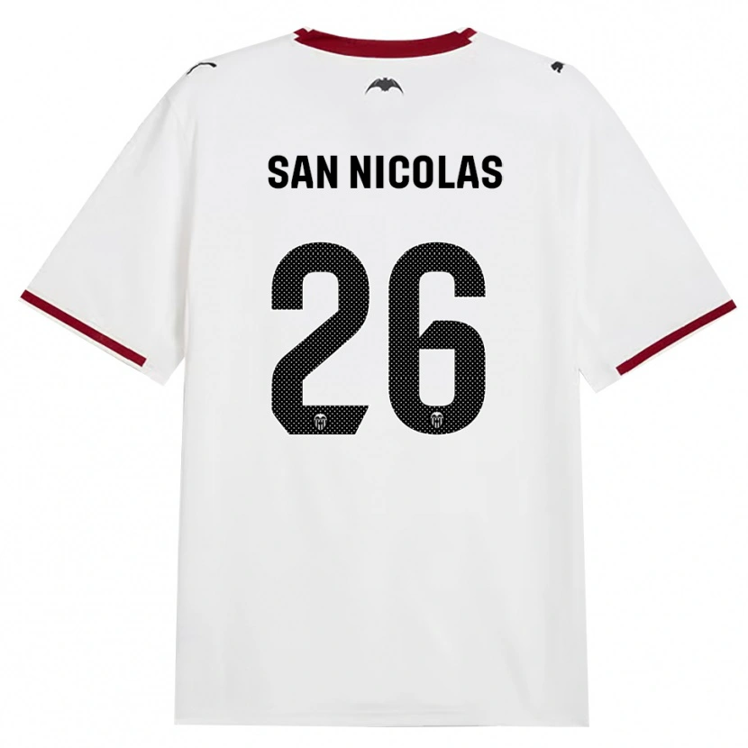 Danxen Mujer Camiseta Olga San Nicolas #26 Negro Blanco Rojo Amarillo 1ª Equipación 2026/27 La Camisa