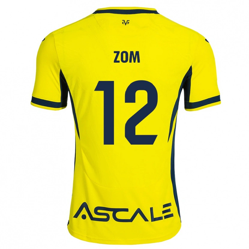 Danxen Mujer Camiseta Ludo Zom #12 Amarillo Negro Rojo 1ª Equipación 2026/27 La Camisa