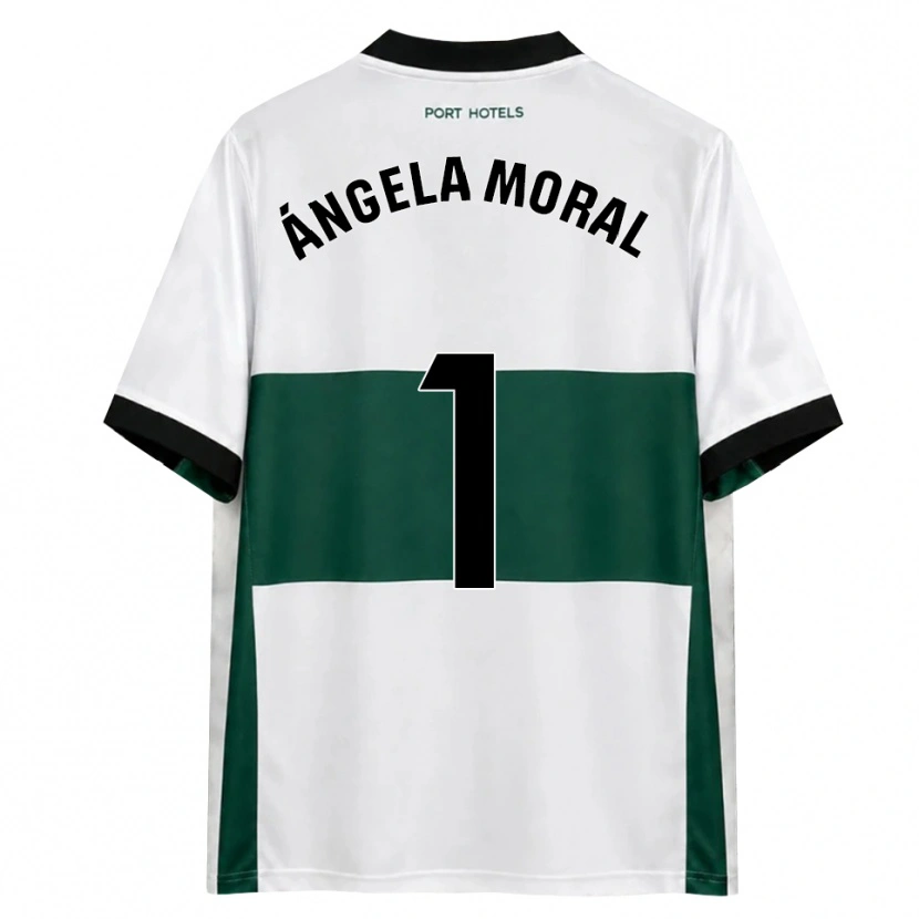 Danxen Mujer Camiseta Ángela Moral Ferrer #1 Verde Blanco Rojo 1ª Equipación 2026/27 La Camisa