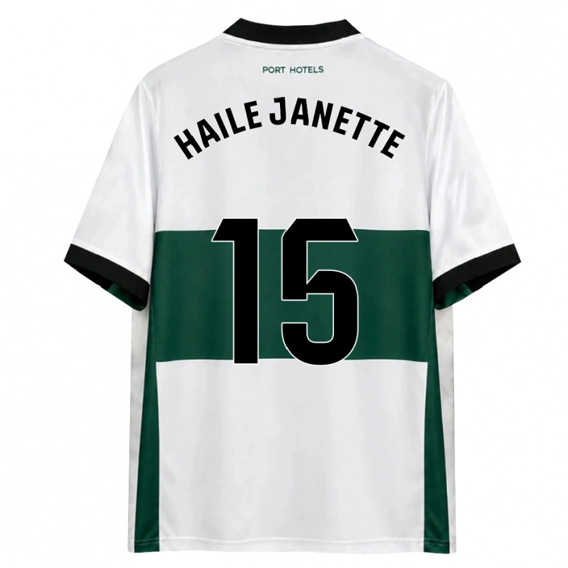 Danxen Mujer Camiseta Haile Janette Pereira Richards #15 Verde Blanco Rojo 1ª Equipación 2026/27 La Camisa
