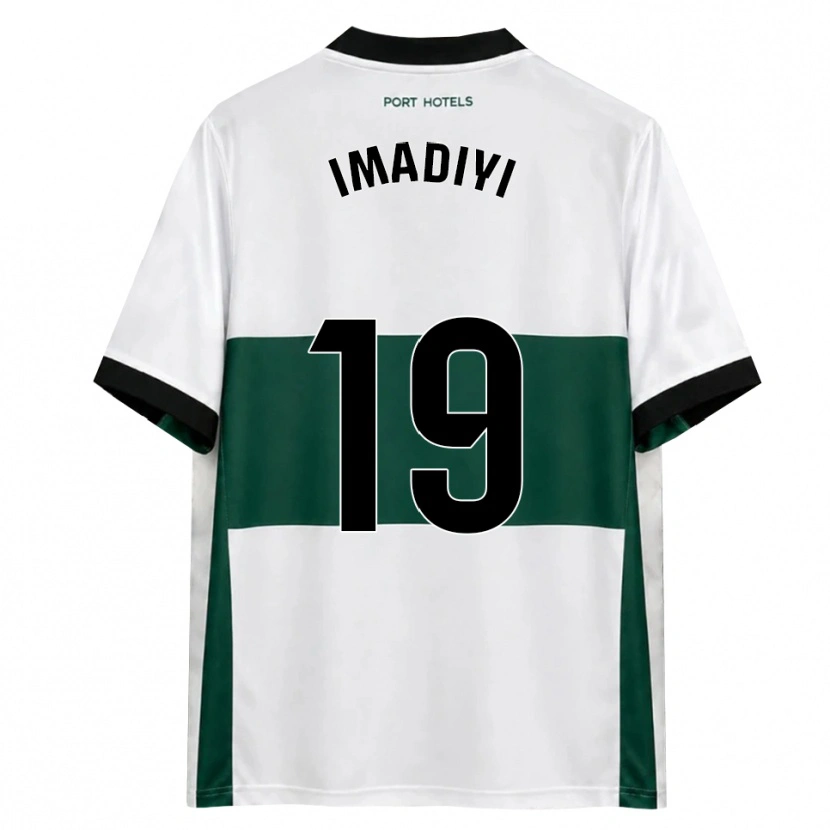 Danxen Mujer Camiseta Ceri Imadiyi #19 Verde Blanco Rojo 1ª Equipación 2026/27 La Camisa