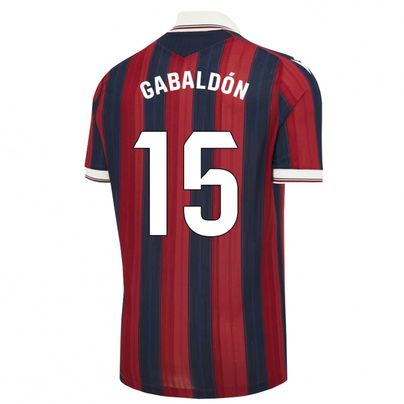 Danxen Mujer Camiseta María Gabaldón #15 Azul Medianoche Rojo 1ª Equipación 2026/27 La Camisa