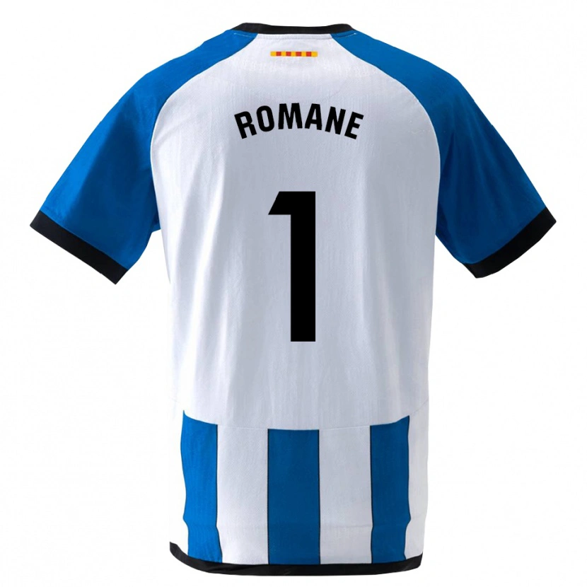 Danxen Mujer Camiseta Romane Salvador #1 Azul Real Blanco 1ª Equipación 2026/27 La Camisa