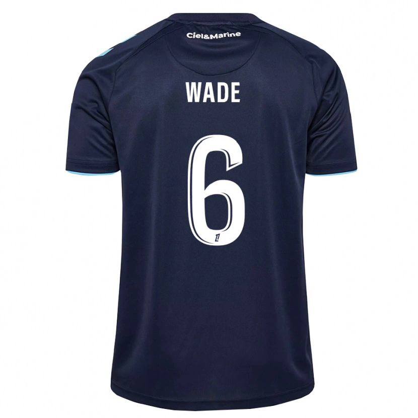 Danxen Mujer Camiseta Bocar Wade #6 Azul Aciano Azul Medianoche 1ª Equipación 2026/27 La Camisa