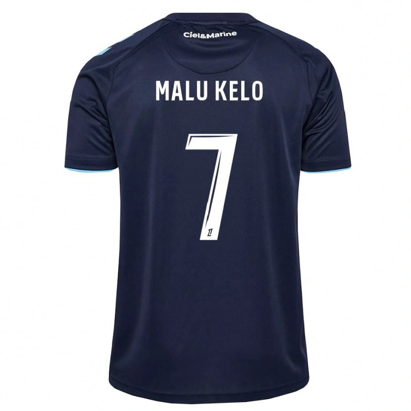 Danxen Mujer Camiseta Yohann Malu Kelo #7 Azul Aciano Azul Medianoche 1ª Equipación 2026/27 La Camisa