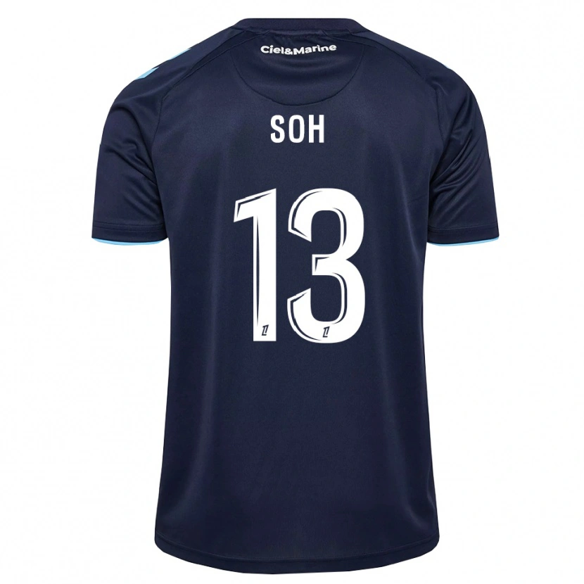 Danxen Mujer Camiseta Yanis Soh #13 Azul Aciano Azul Medianoche 1ª Equipación 2026/27 La Camisa