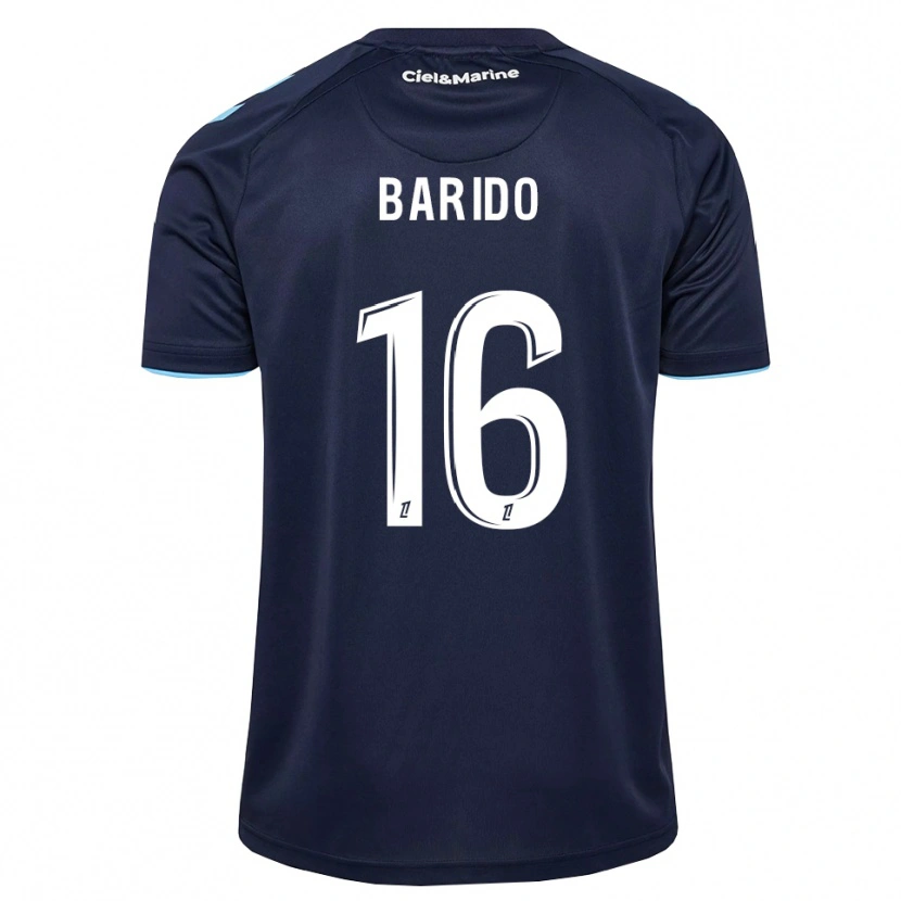 Danxen Mujer Camiseta Jules Barido #16 Azul Aciano Azul Medianoche 1ª Equipación 2026/27 La Camisa