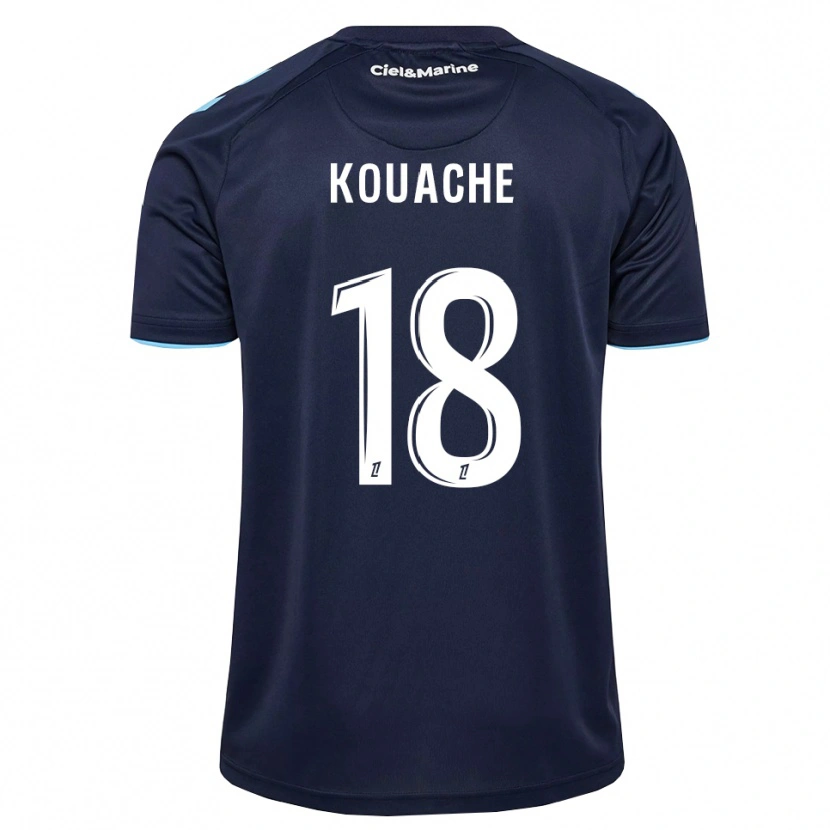 Danxen Mujer Camiseta Éva Kouache #18 Azul Aciano Azul Medianoche 1ª Equipación 2026/27 La Camisa