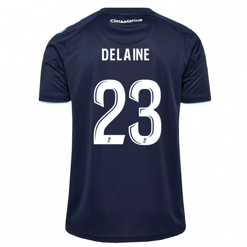 Danxen Mujer Camiseta Thomas Delaine #23 Azul Aciano Azul Medianoche 1ª Equipación 2026/27 La Camisa