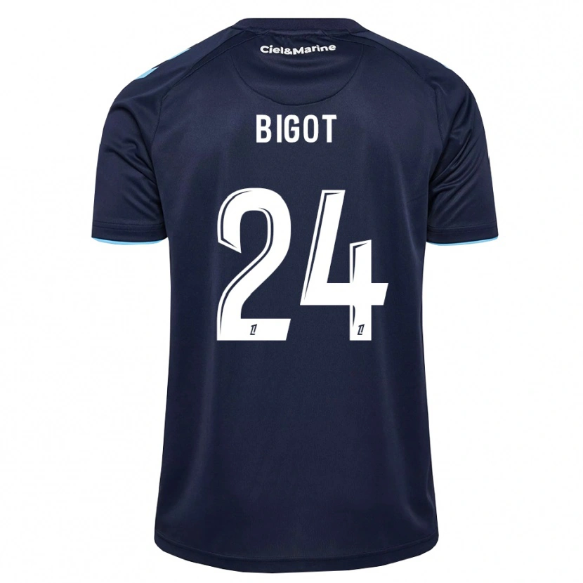 Danxen Mujer Camiseta Maureen Bigot #24 Azul Aciano Azul Medianoche 1ª Equipación 2026/27 La Camisa