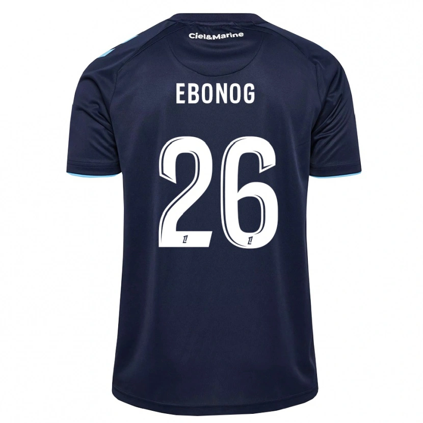 Danxen Mujer Camiseta Simon Ebonog #26 Azul Aciano Azul Medianoche 1ª Equipación 2026/27 La Camisa