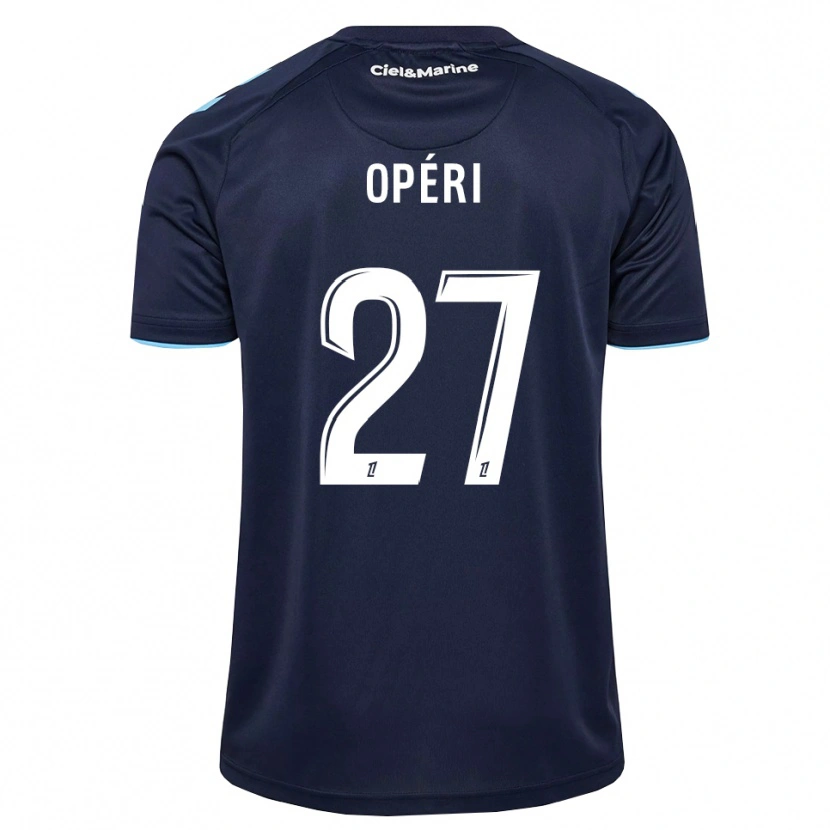 Danxen Mujer Camiseta Christopher Operi #27 Azul Aciano Azul Medianoche 1ª Equipación 2026/27 La Camisa