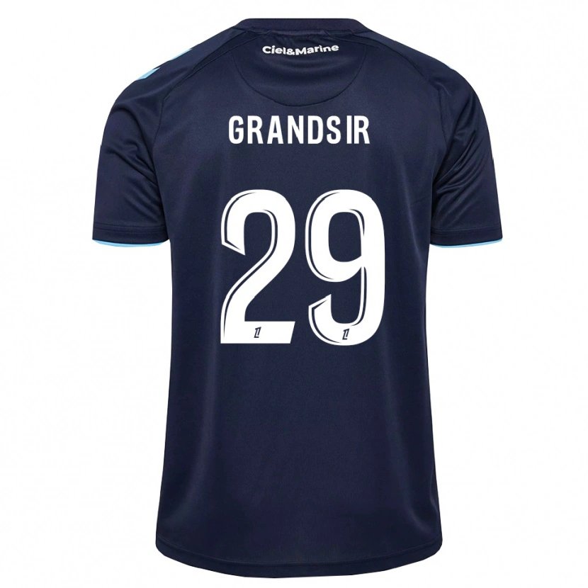 Danxen Mujer Camiseta Samuel Grandsir #29 Azul Aciano Azul Medianoche 1ª Equipación 2026/27 La Camisa