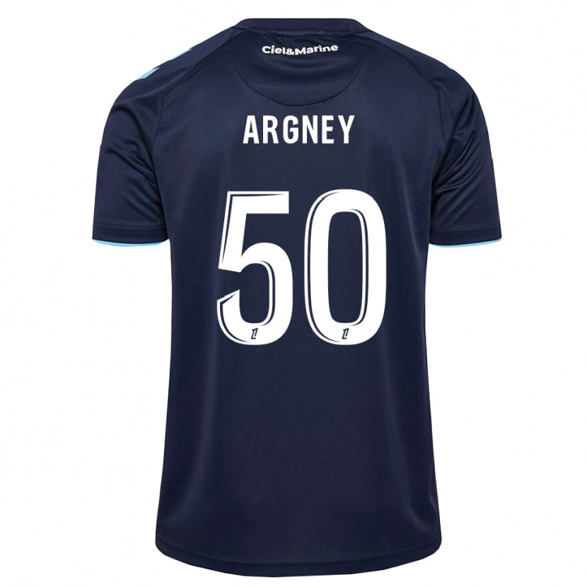 Danxen Mujer Camiseta Paul Argney #50 Azul Aciano Azul Medianoche 1ª Equipación 2026/27 La Camisa
