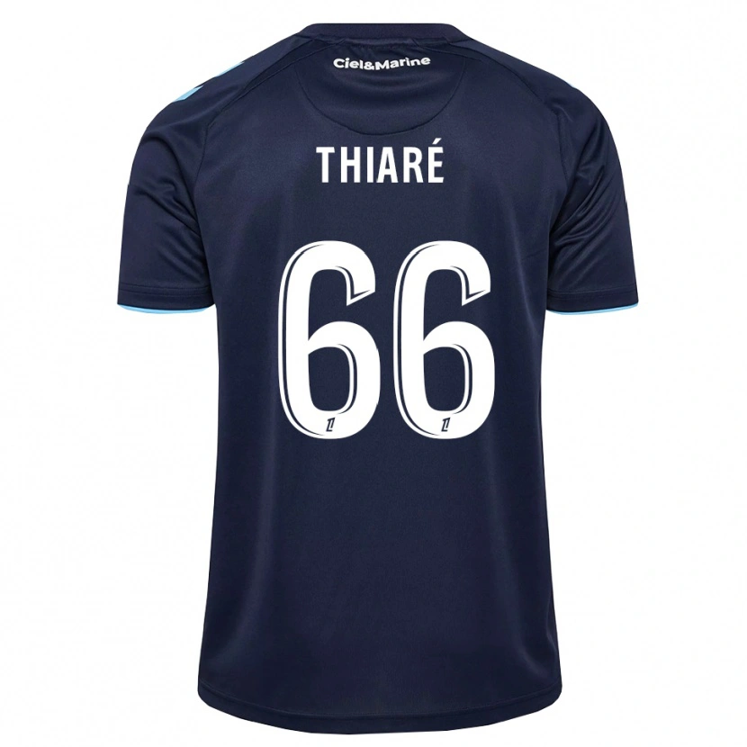 Danxen Mujer Camiseta Aliou Thiaré #66 Azul Aciano Azul Medianoche 1ª Equipación 2026/27 La Camisa