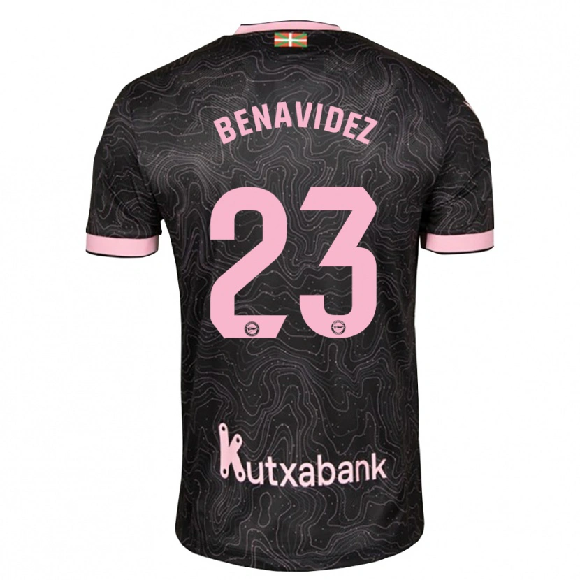 Danxen Mujer Camiseta Carlos Protesoni #23 Negro Rosa 2ª Equipación 2026/27 La Camisa