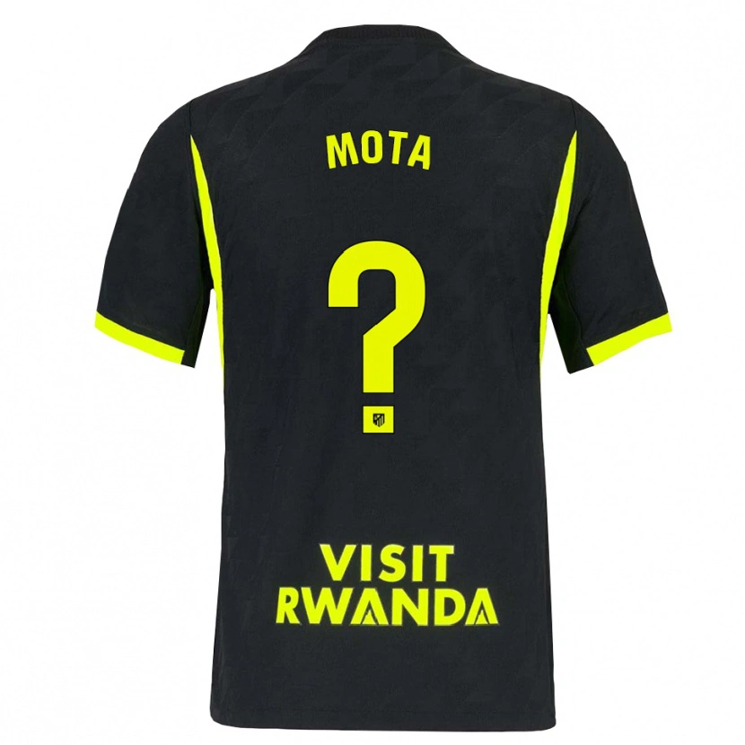 Danxen Mujer Camiseta Koke Mota #0 Verde Brillante Negro 2ª Equipación 2026/27 La Camisa