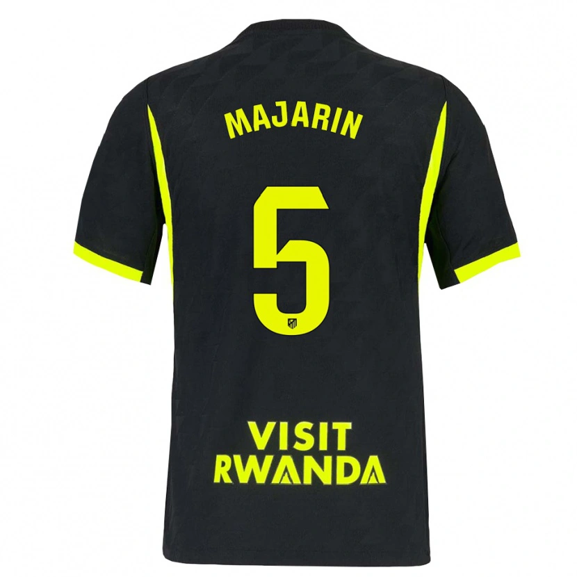 Danxen Mujer Camiseta Sonia Majarín #5 Verde Brillante Negro 2ª Equipación 2026/27 La Camisa