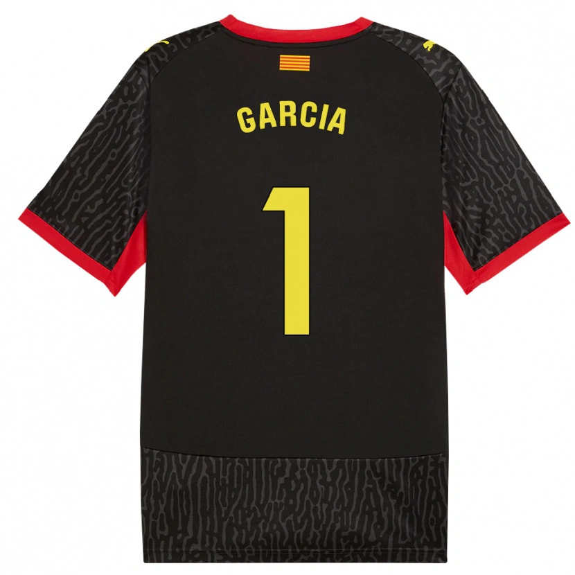 Danxen Mujer Camiseta Lucas García #1 Negro Amarillo Rojo 2ª Equipación 2026/27 La Camisa