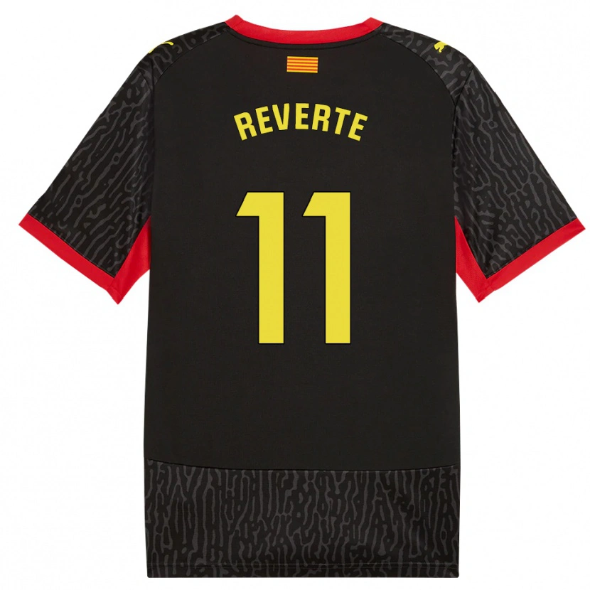 Danxen Mujer Camiseta Unai Reverte #11 Negro Amarillo Rojo 2ª Equipación 2026/27 La Camisa