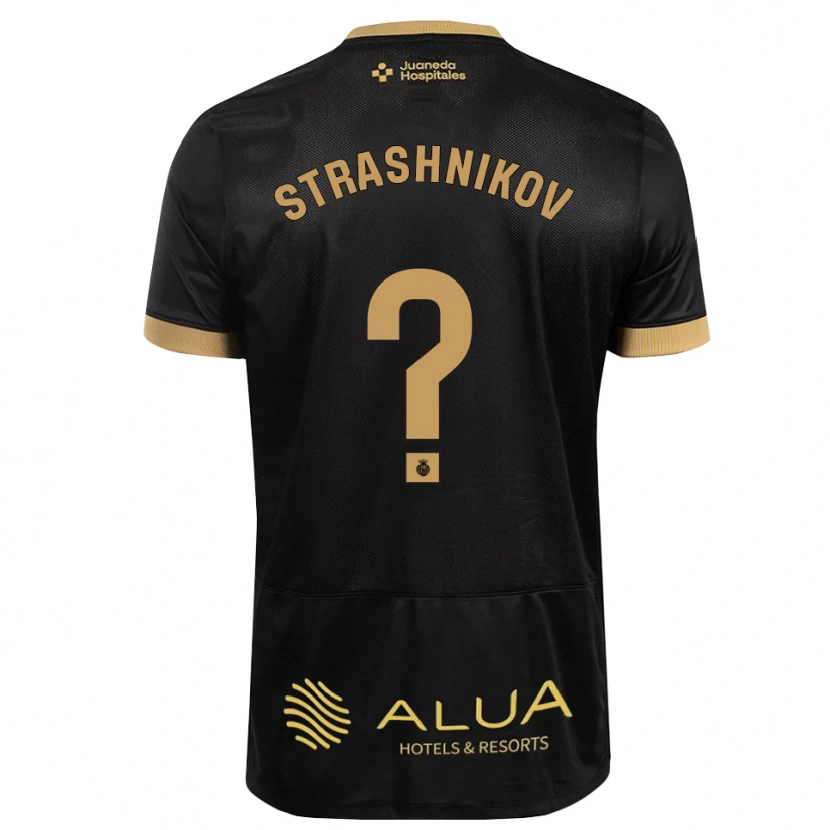 Danxen Mujer Camiseta Nikolay Strashnikov #0 Marrón Arena Gris 2ª Equipación 2026/27 La Camisa