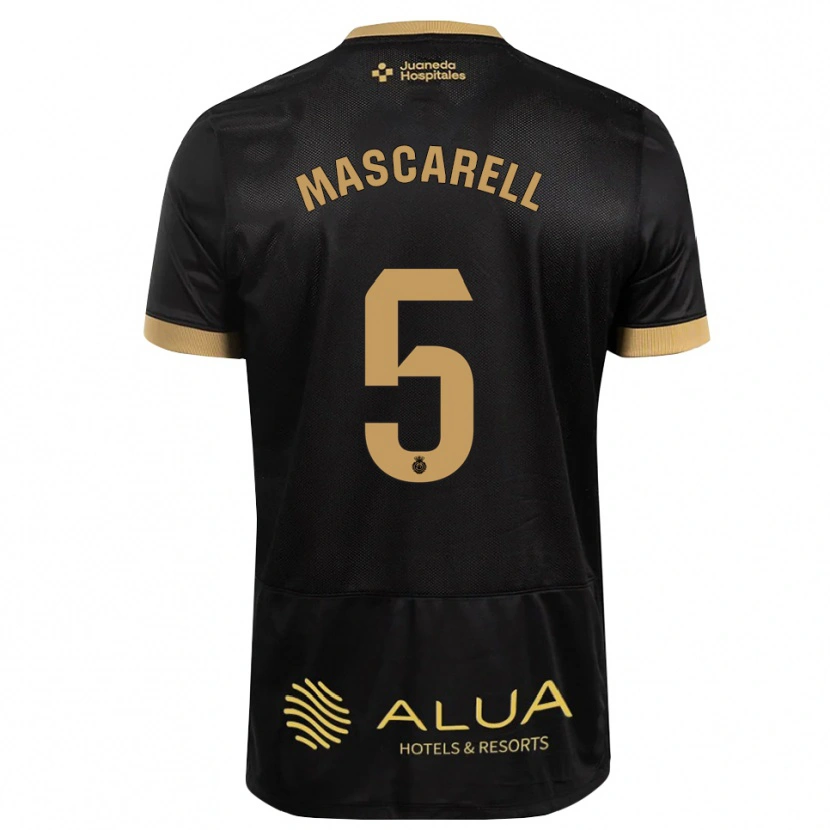 Danxen Mujer Camiseta Omar Mascarell #5 Marrón Arena Gris 2ª Equipación 2026/27 La Camisa