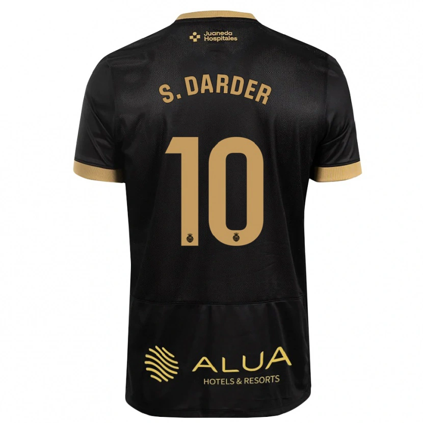 Danxen Mujer Camiseta Sergi Darder #10 Marrón Arena Gris 2ª Equipación 2026/27 La Camisa