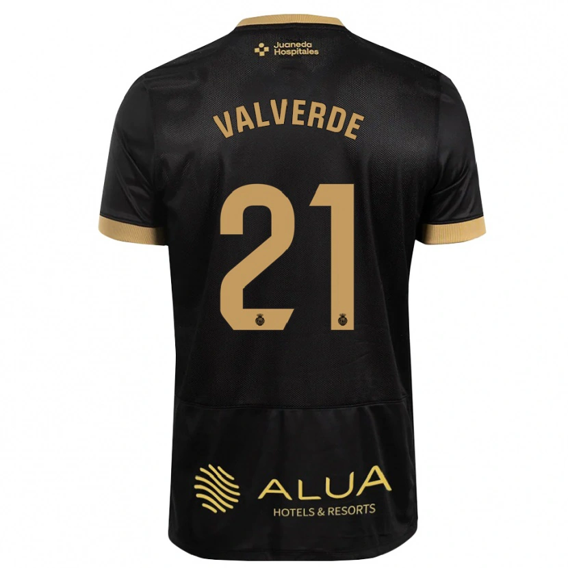 Danxen Mujer Camiseta David Valverde #21 Marrón Arena Gris 2ª Equipación 2026/27 La Camisa