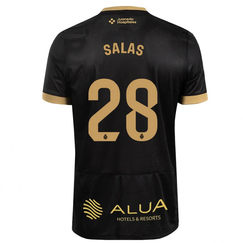 Danxen Mujer Camiseta Jan Salas #28 Marrón Arena Gris 2ª Equipación 2026/27 La Camisa