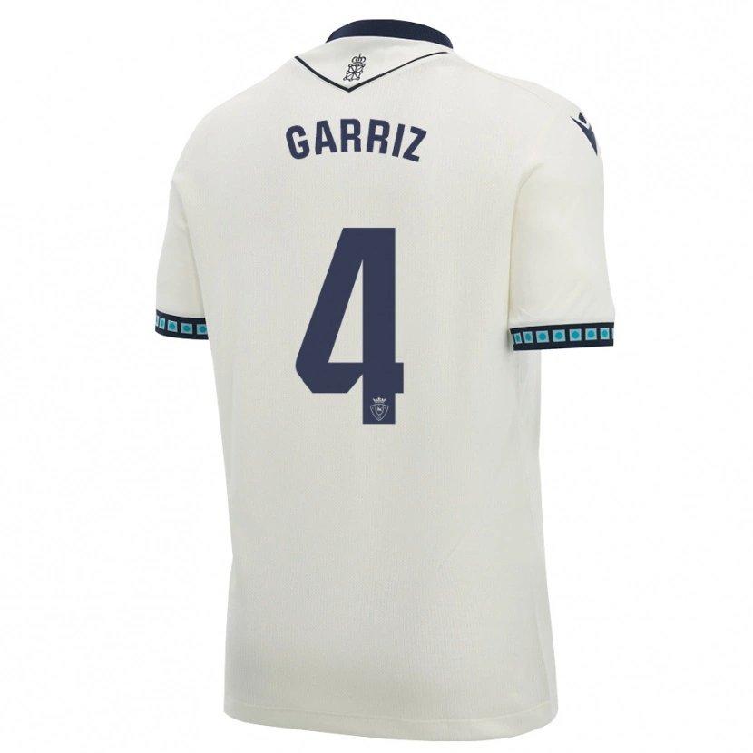Danxen Mujer Camiseta Ibaider Garriz #4 Blanco Negro Azul Cielo Claro 2ª Equipación 2026/27 La Camisa