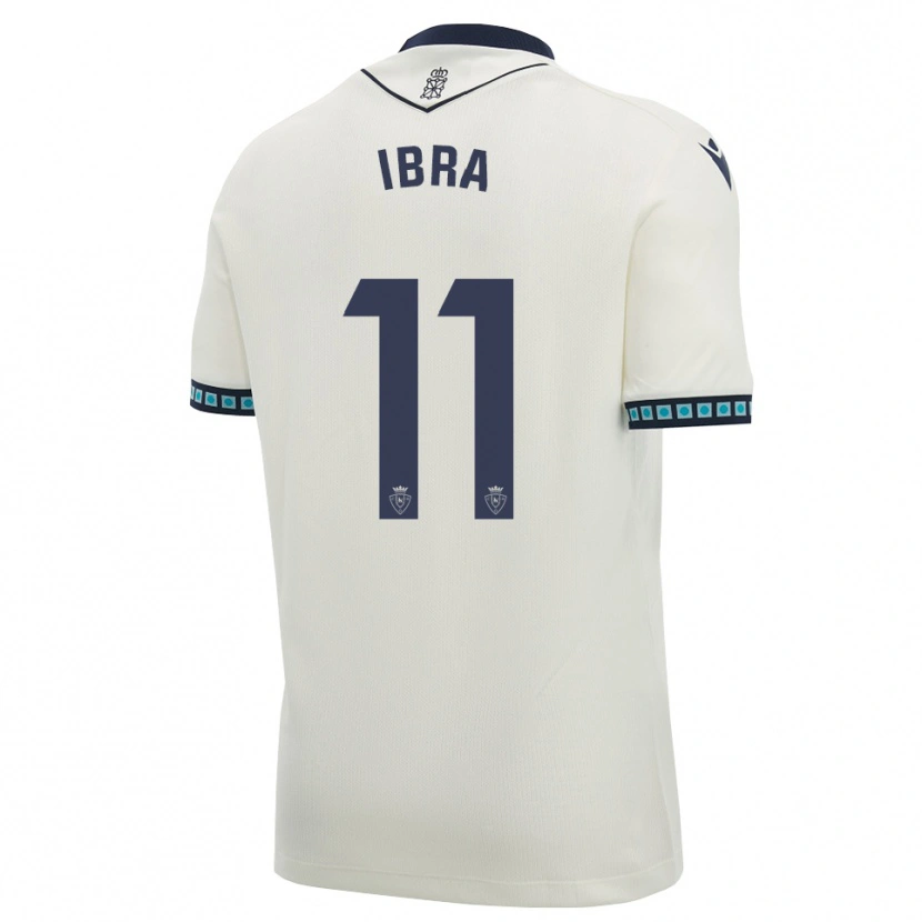 Danxen Mujer Camiseta María González Pont #11 Blanco Negro Azul Cielo Claro 2ª Equipación 2026/27 La Camisa