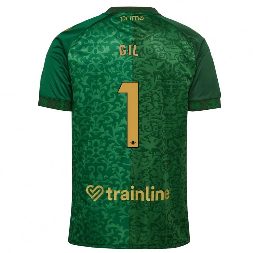 Danxen Mujer Camiseta Noelia Gil #1 Verde Bosque Dorado Oscuro 2ª Equipación 2026/27 La Camisa