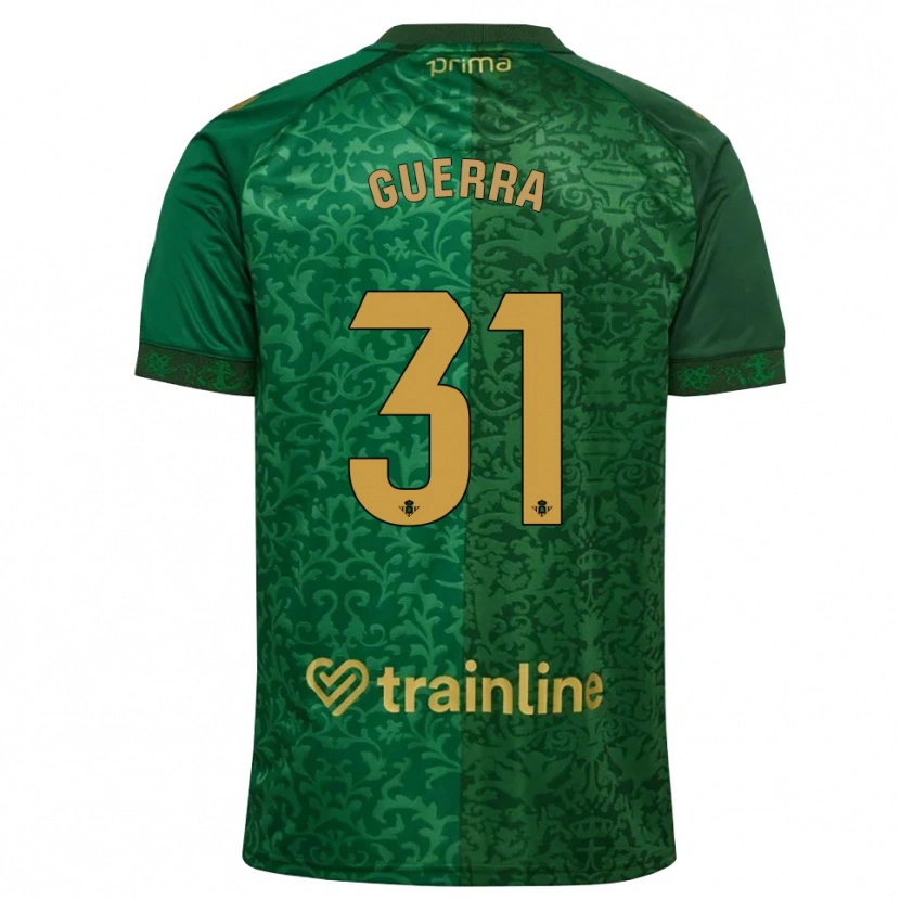Danxen Mujer Camiseta Ana Guerra Morcillo #31 Verde Bosque Dorado Oscuro 2ª Equipación 2026/27 La Camisa
