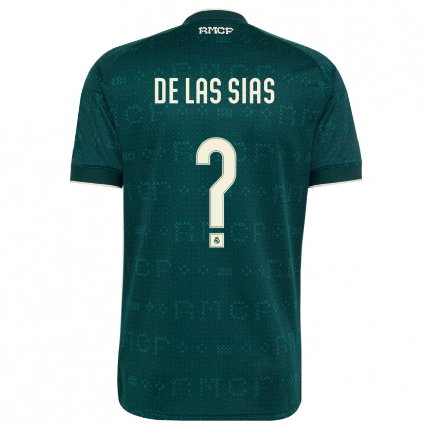 Danxen Mujer Camiseta Marcos De Las Sias #0 Gris Pizarra Oscuro Blanco 2ª Equipación 2026/27 La Camisa