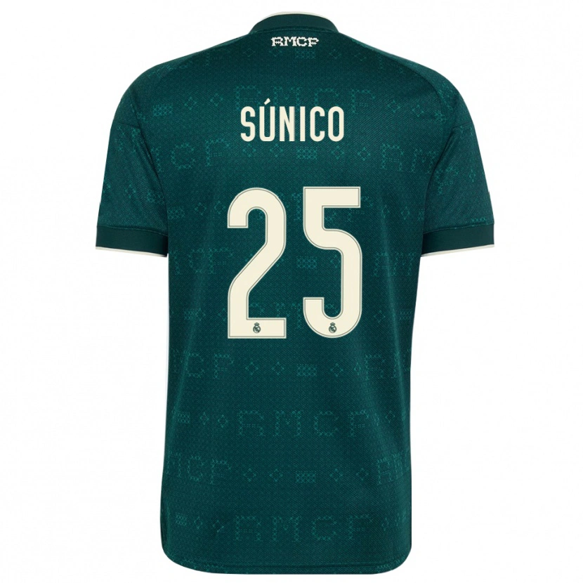 Danxen Mujer Camiseta Guille Súnico #25 Gris Pizarra Oscuro Blanco 2ª Equipación 2026/27 La Camisa